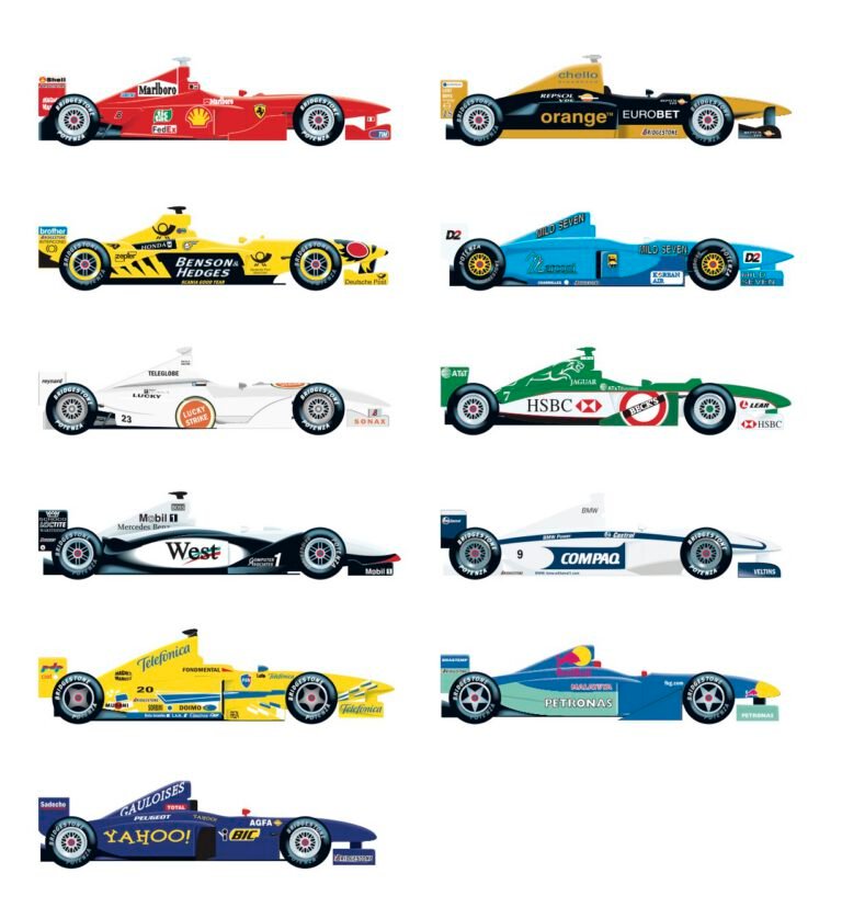 Coches Formula 1 Temporada 2000